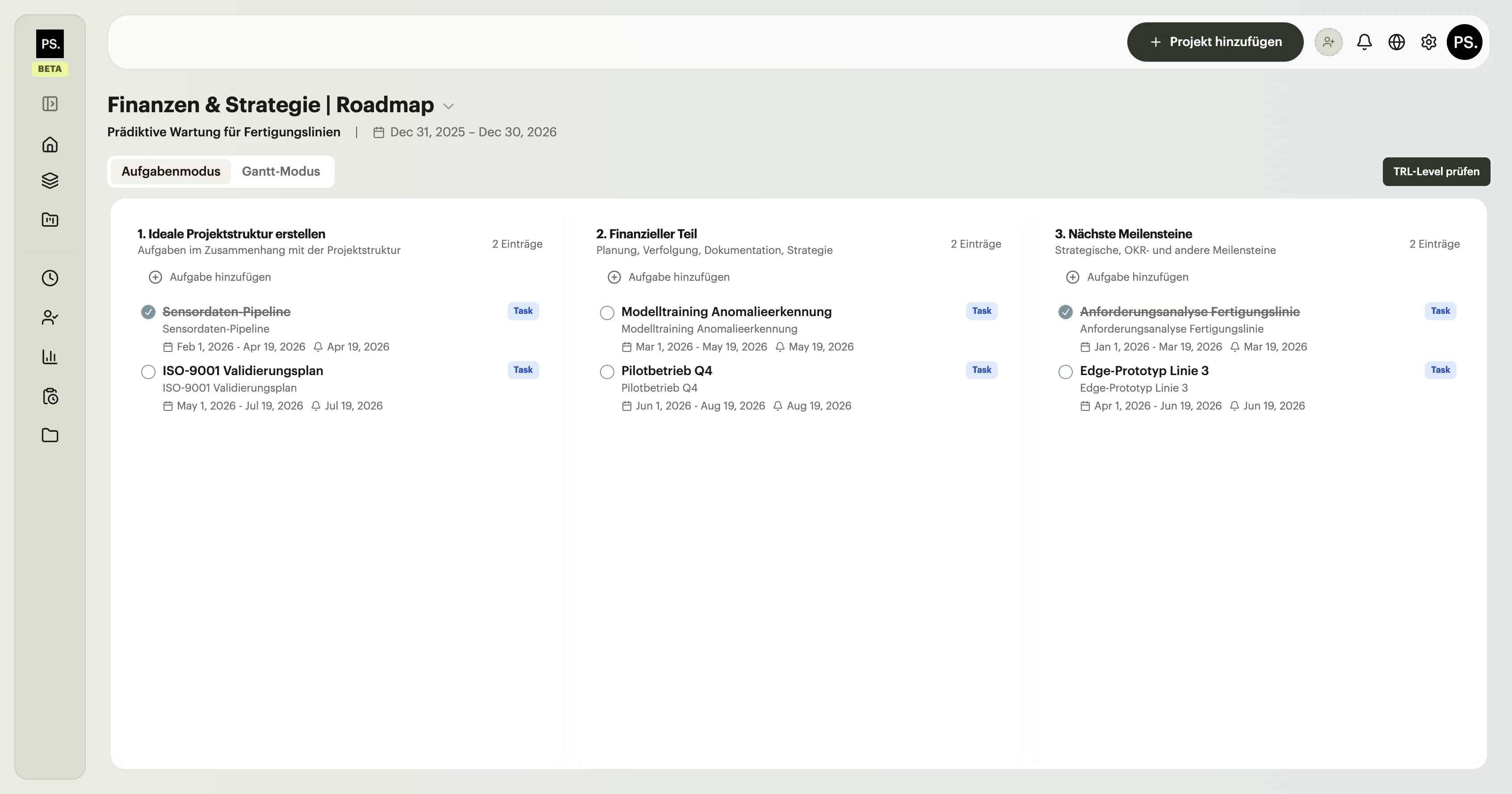 Project Execution — SubventAI